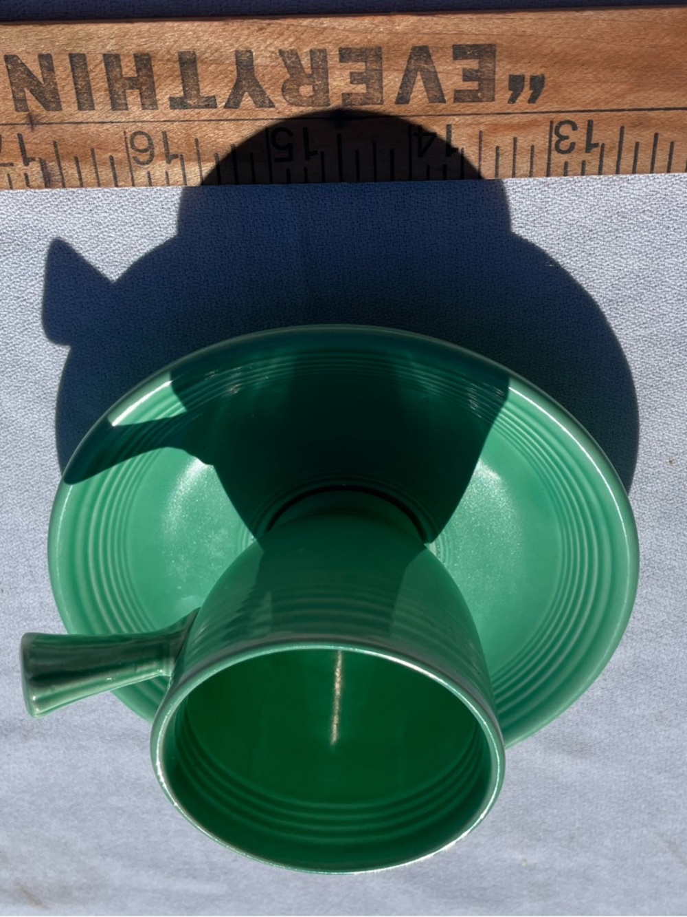 Vintage Fiesta Demitasse Cup & Saucer